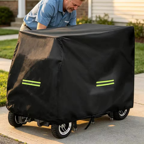Scooterkapellet dras över scootern